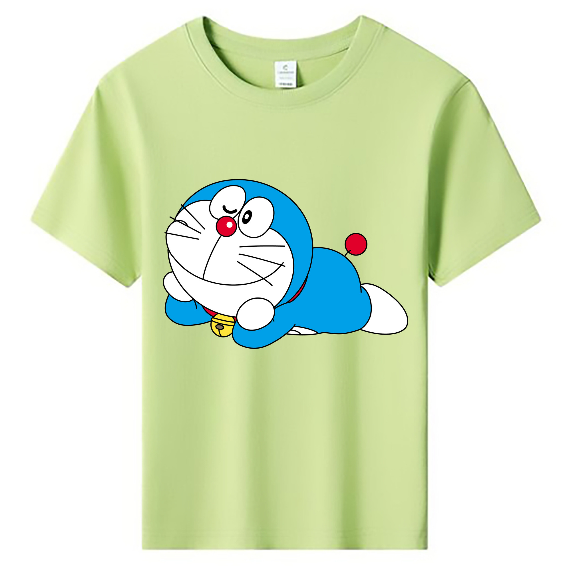 （画像用） ドラえもん Doraemon 綿100％キッズTシャツ（フロントプリント）